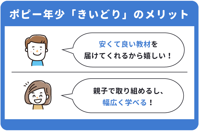 ポピー年少のメリット